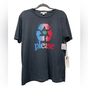 New! Treasure & Bond please graphic short sleeve t-shirt, cotton, women's small